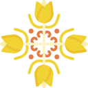 Diseño floral icon