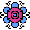 Diseño floral icon