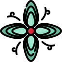 Diseño floral icon