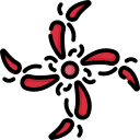 Diseño floral icon