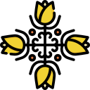 Diseño floral icon