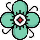 Diseño floral icon