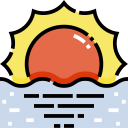 puesta de sol icon