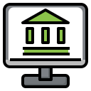 banco en línea icon