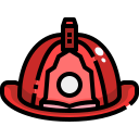 casco de bombero 