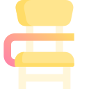 Desk chair icon