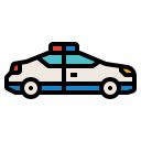 Coche de policía icon