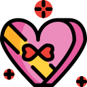 En forma de corazón icon