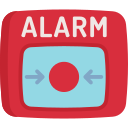 botón de alarma icon