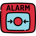 botón de alarma icon