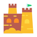 Castillo de arena icon