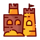 Castillo de arena icon