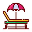 Cama solar icon