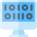 Código binario icon