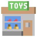 Tienda de juguetes icon