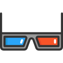 gafas 3d icon