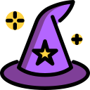 sombrero de bruja icon