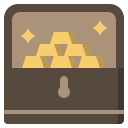 Lingotes de oro icon