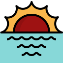 Puesta del sol icon