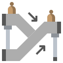 escalera mecánica icon