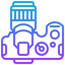 Cámara dslr icon