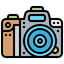 Cámara dslr icon