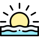 puesta de sol icon