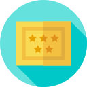 cinco estrellas icon