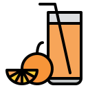 zumo de naranja icon