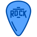 púa de guitarra icon