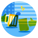 tag der unabhängigkeit icon