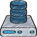 almacenamiento de base de datos