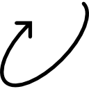seta circular icon