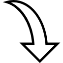 Download Curve Arrow icon