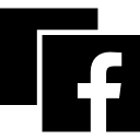 logotipo superpuesto de facebook 