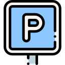 señal de estacionamiento icon