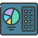 gráfico circular icon