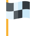 bandera de carrera icon