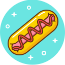 hot dog icon