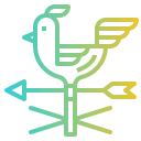 Weathercock icon