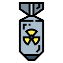 Bomba nuclear icon