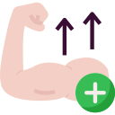 trabajar el musculo icon