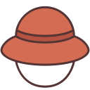 sombrero de pesca icon