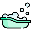 une baignoire Icône