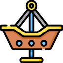 Barco pirata icon