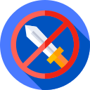 Prohibidas las armas icon