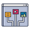 estrategia digital icon