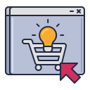 Compras en línea icon