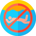 Prohibido nadar icon