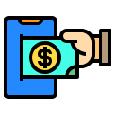 dinero online icon